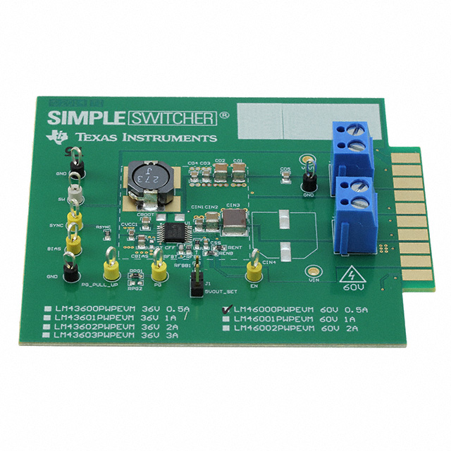 the part number is LM46000PWPEVM
