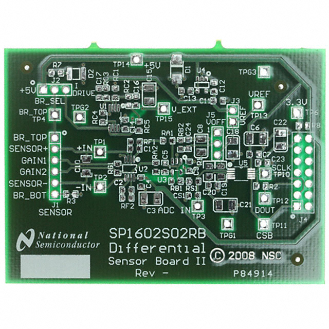 The model is SP1602S02RB-PCB/NOPB