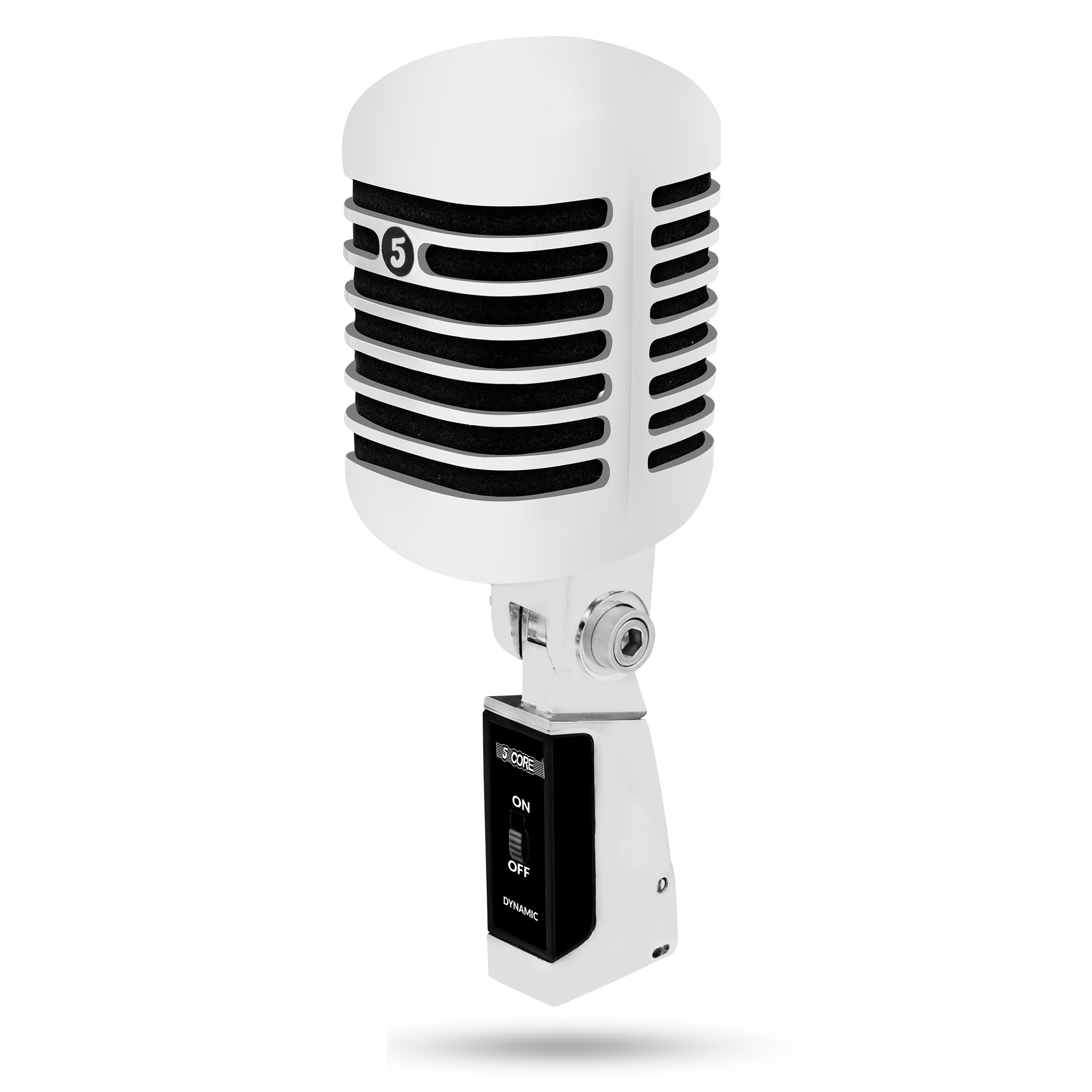The model is RTRO MIC CH BLK