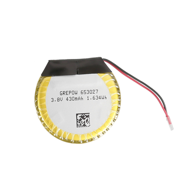 the part number is GRP653027-1C-3.8V-430MAH WITH PCM