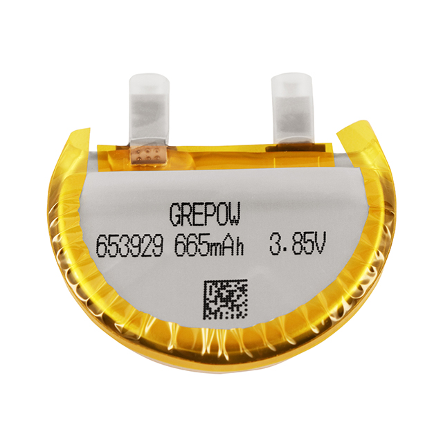 the part number is GRP653929-3.85V-665MAH