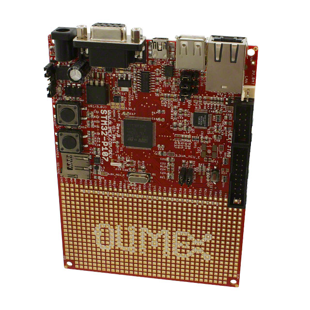 the part number is STM32-P107