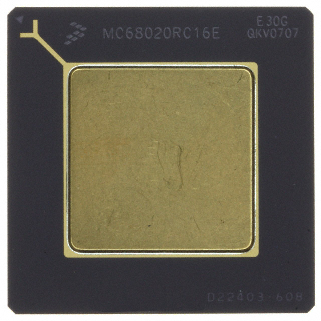 the part number is MC68020CRC16E