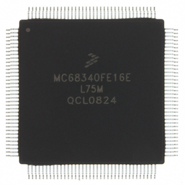 the part number is MC68340FE25E