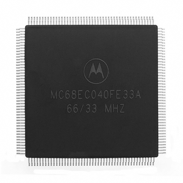 the part number is MC68040FE33A