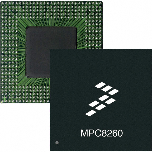 the part number is MPC8255ACZUMHBB