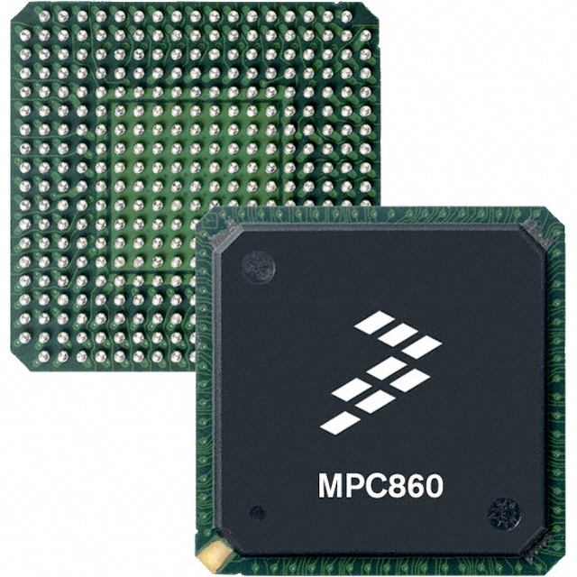 the part number is MPC862TZQ100B
