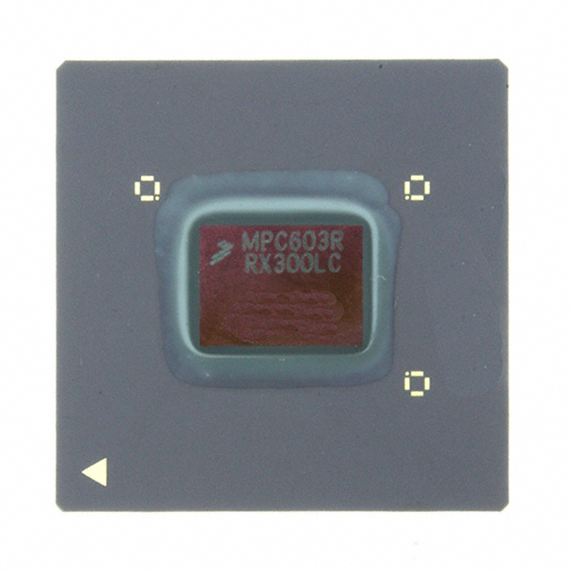 the part number is MPC603RRX200TC