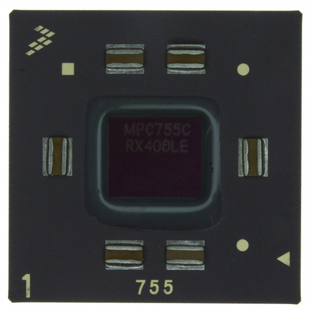 the part number is MPC7410HX400LE
