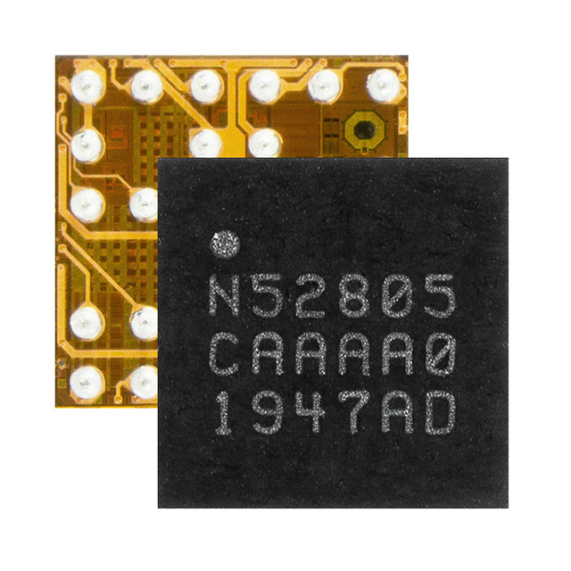 the part number is NRF52805-CAAA-R