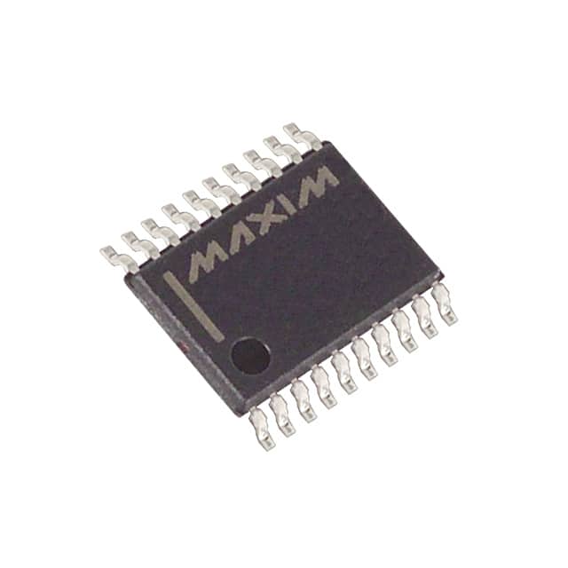 the part number is MAX5581AEUP+